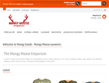 Tablet Screenshot of mangygoods.com